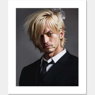 Realistic Sanji Posters and Art